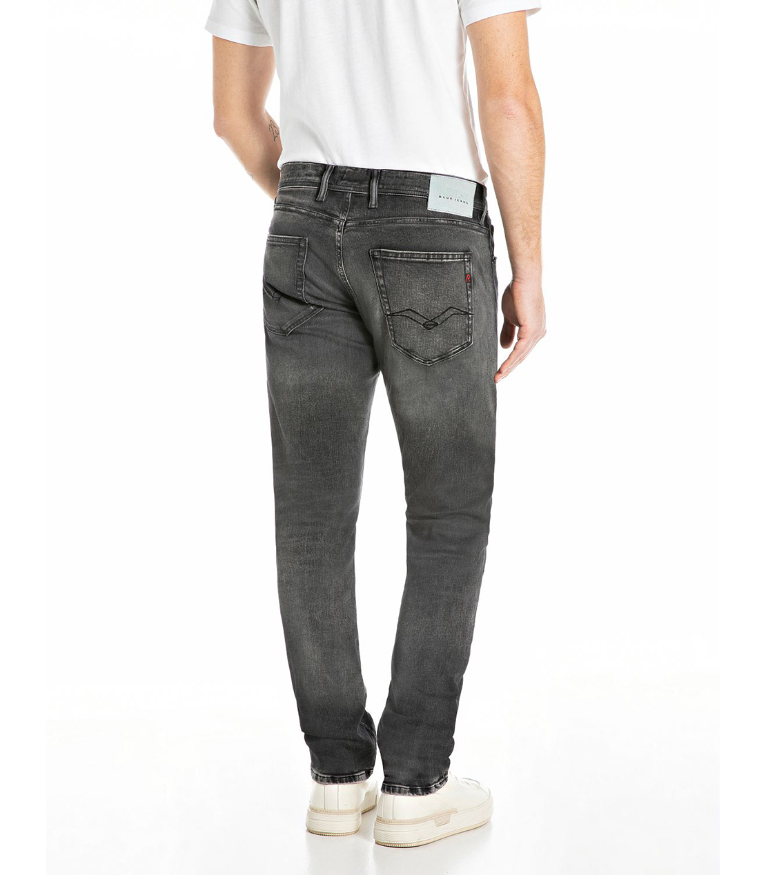 ストレートフィットGROVER HYPERFLEX ブラックデニム 詳細画像 ダークグレー 2